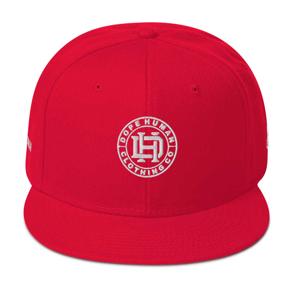 Dope Human Logo Snapback Hat