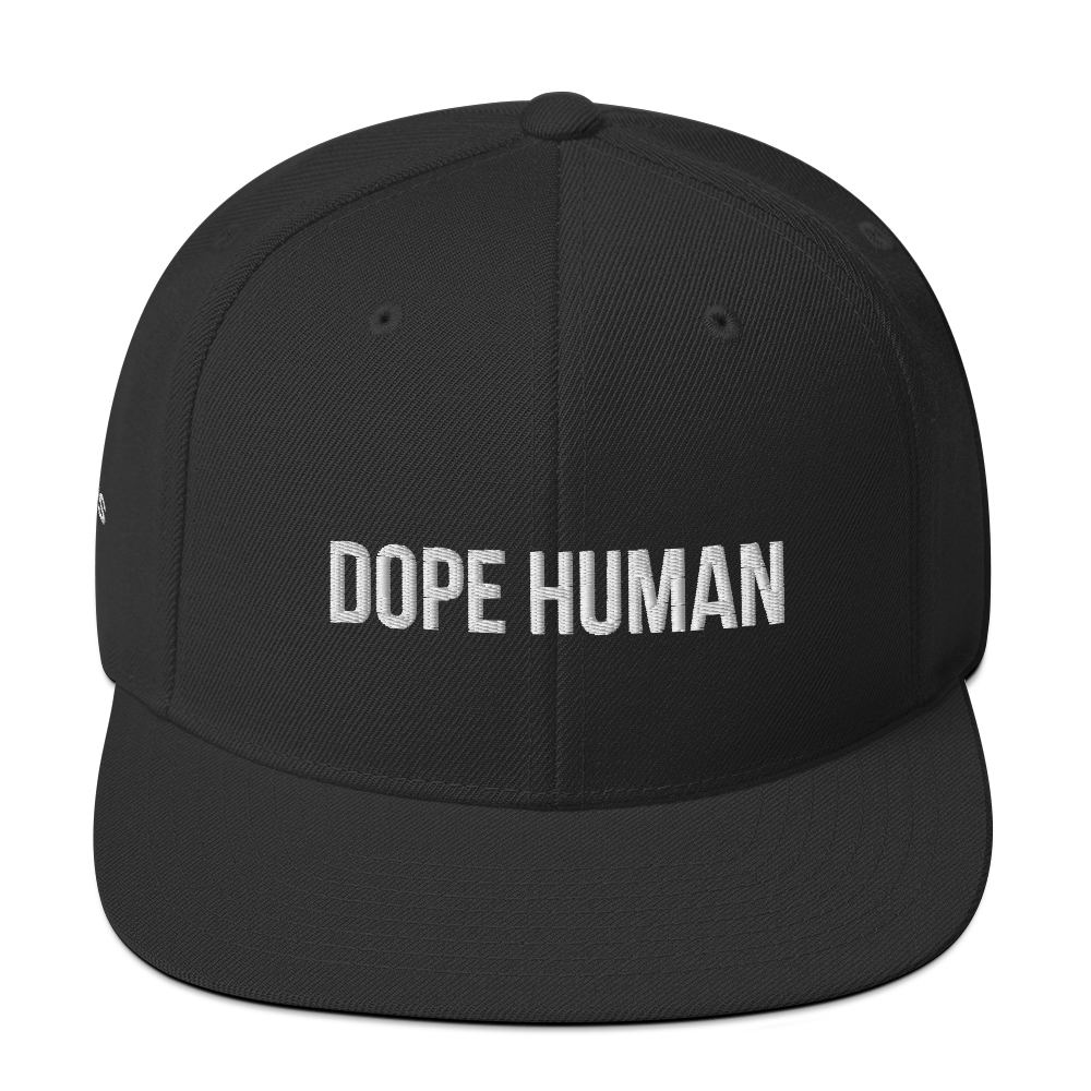 Dope Human Snapback Hat