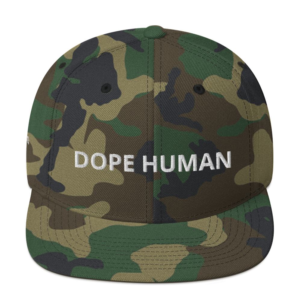 Dope Human Snapback Hat