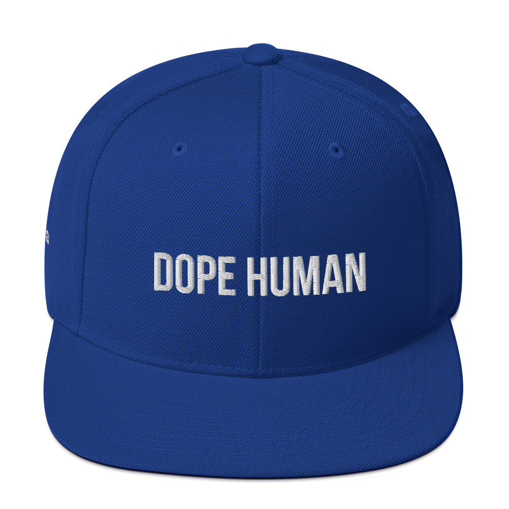 Dope Human Snapback Hat