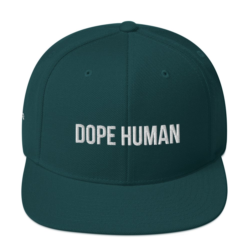 Dope Human Snapback Hat