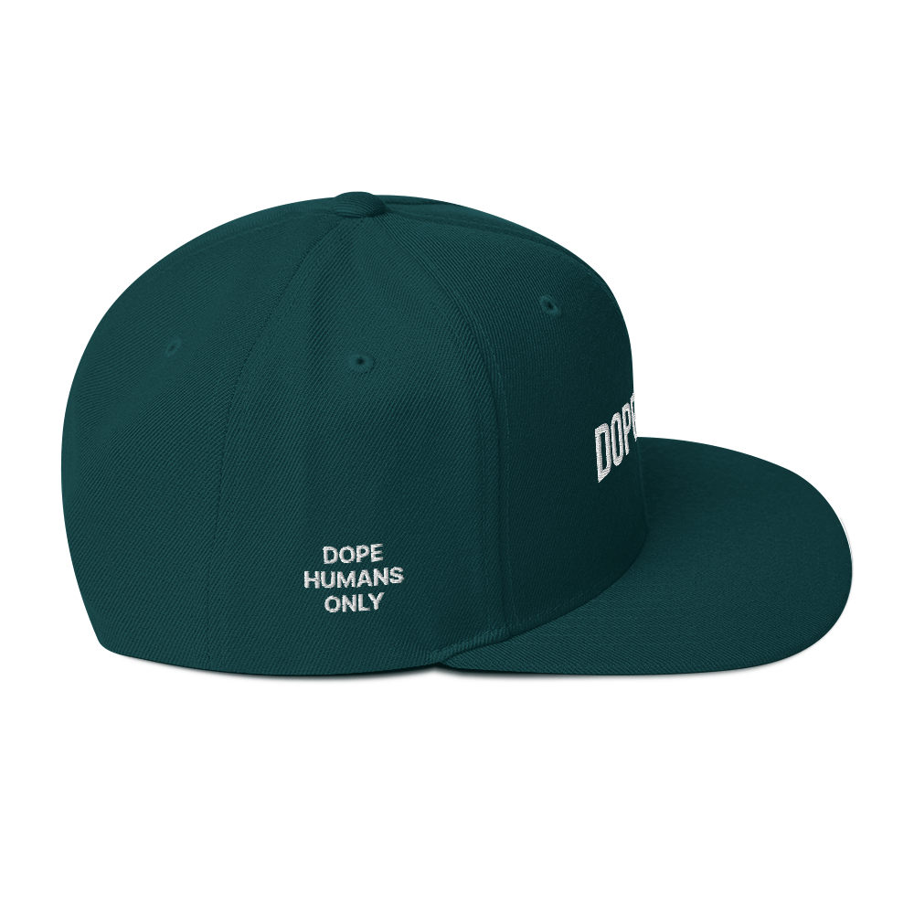 Dope Human Snapback Hat