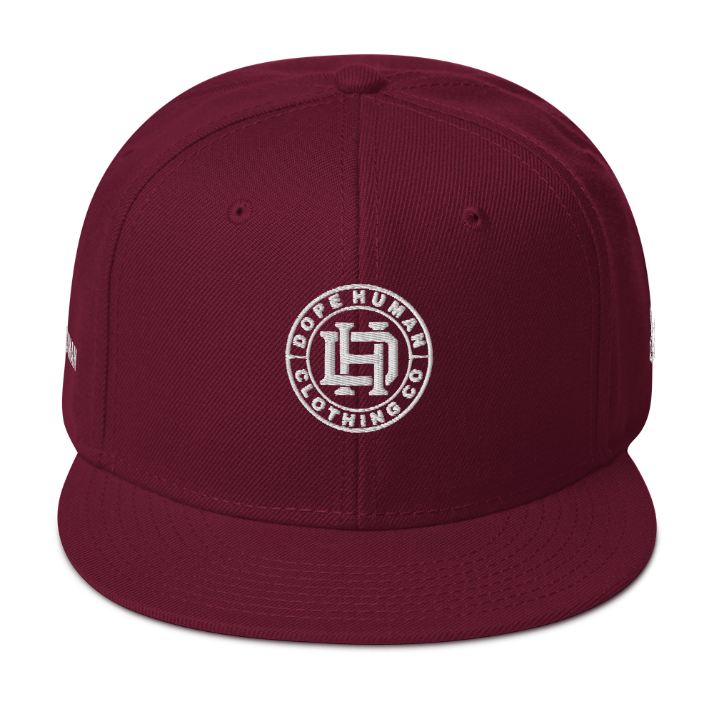 Dope Human Logo Snapback Hat