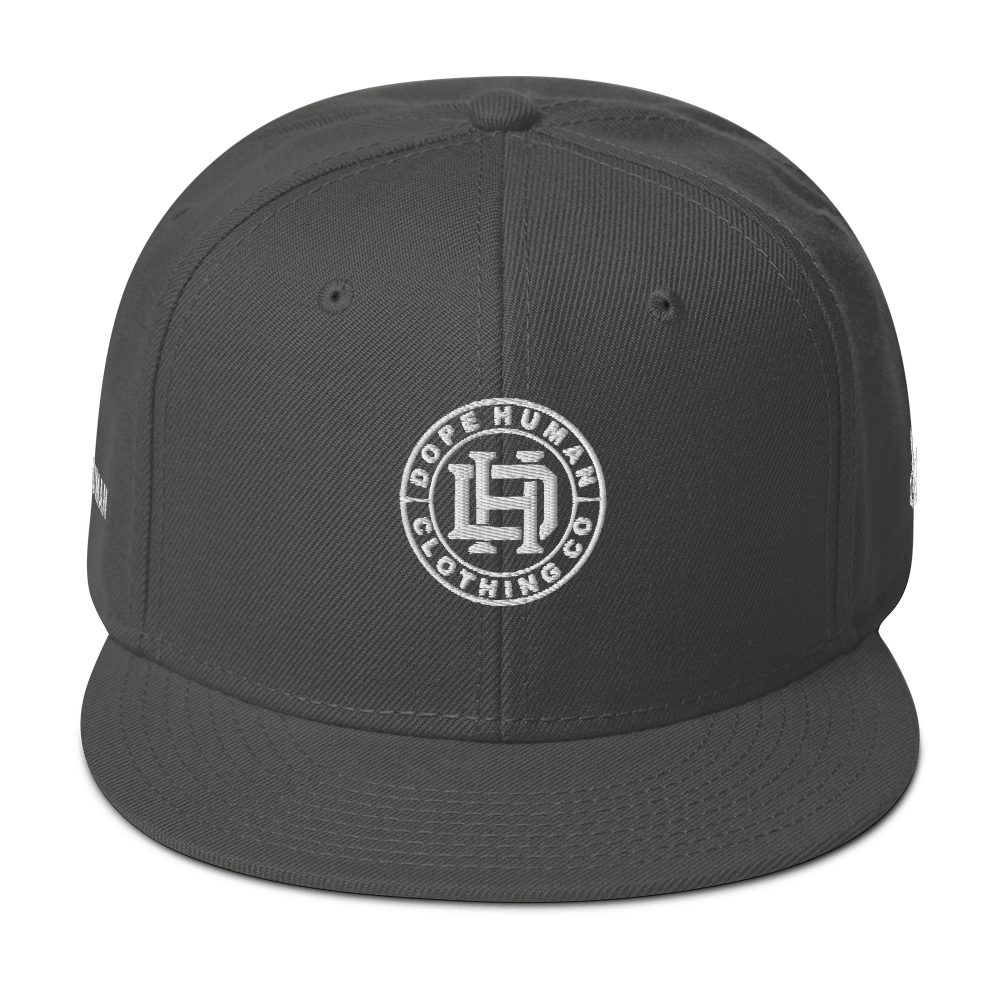 Dope Human Logo Snapback Hat