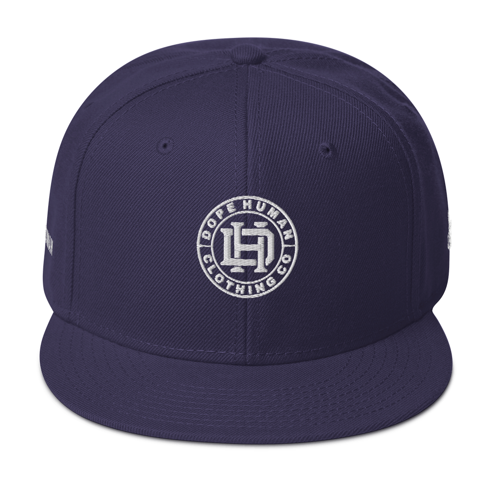 Dope Human Logo Snapback Hat