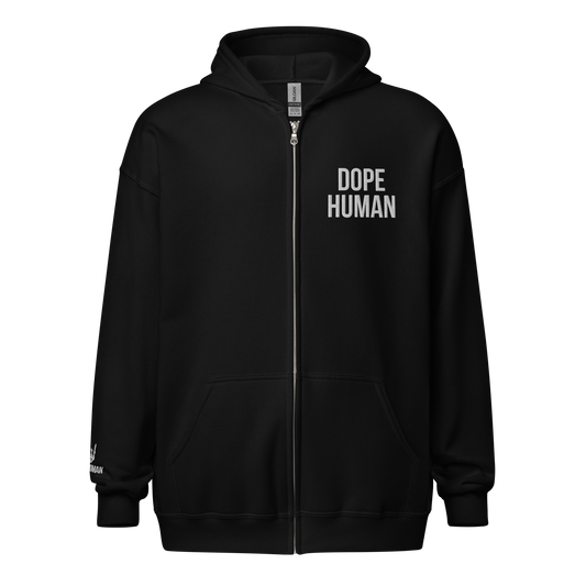 Dope Human Zip Hoodie