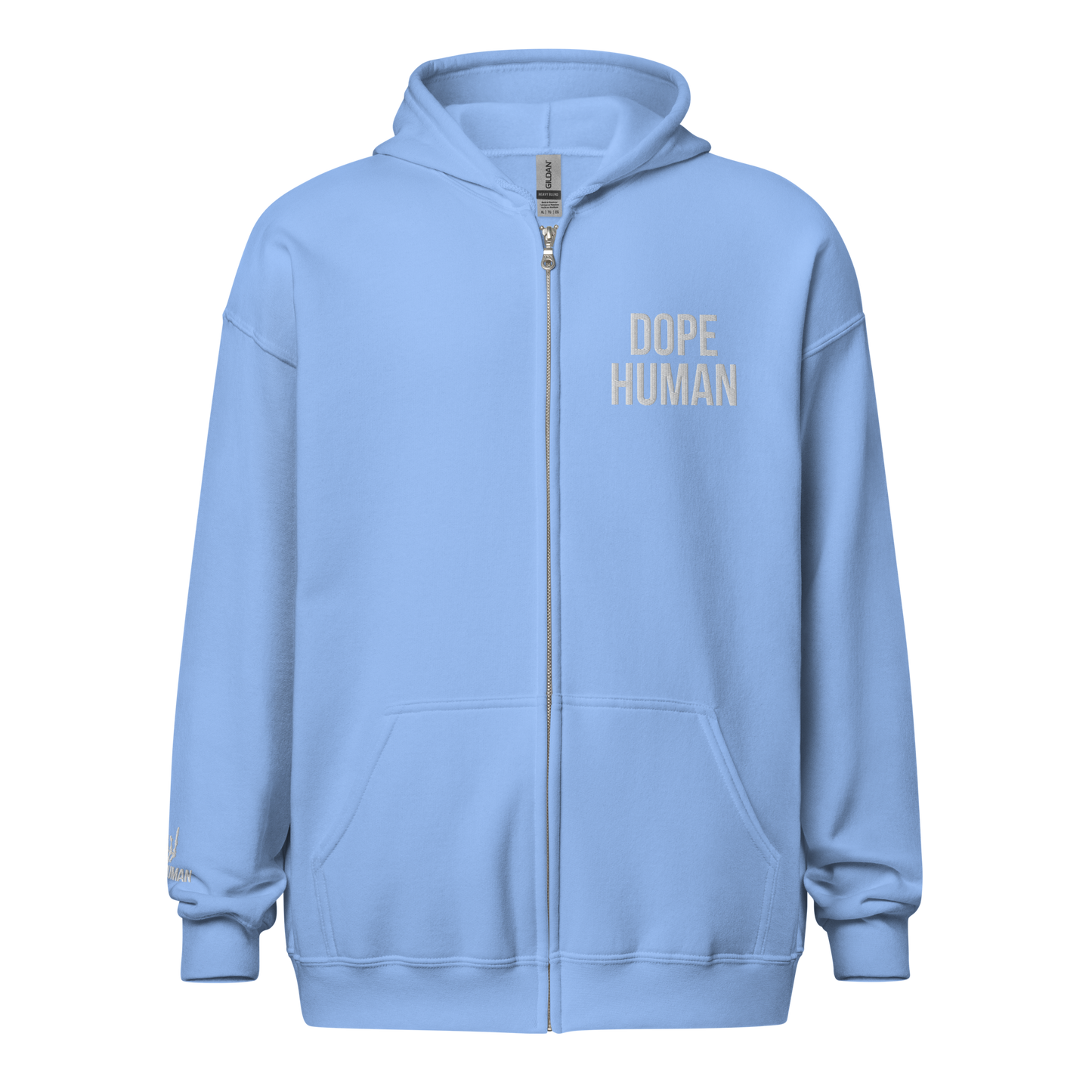 Dope Human Zip Hoodie