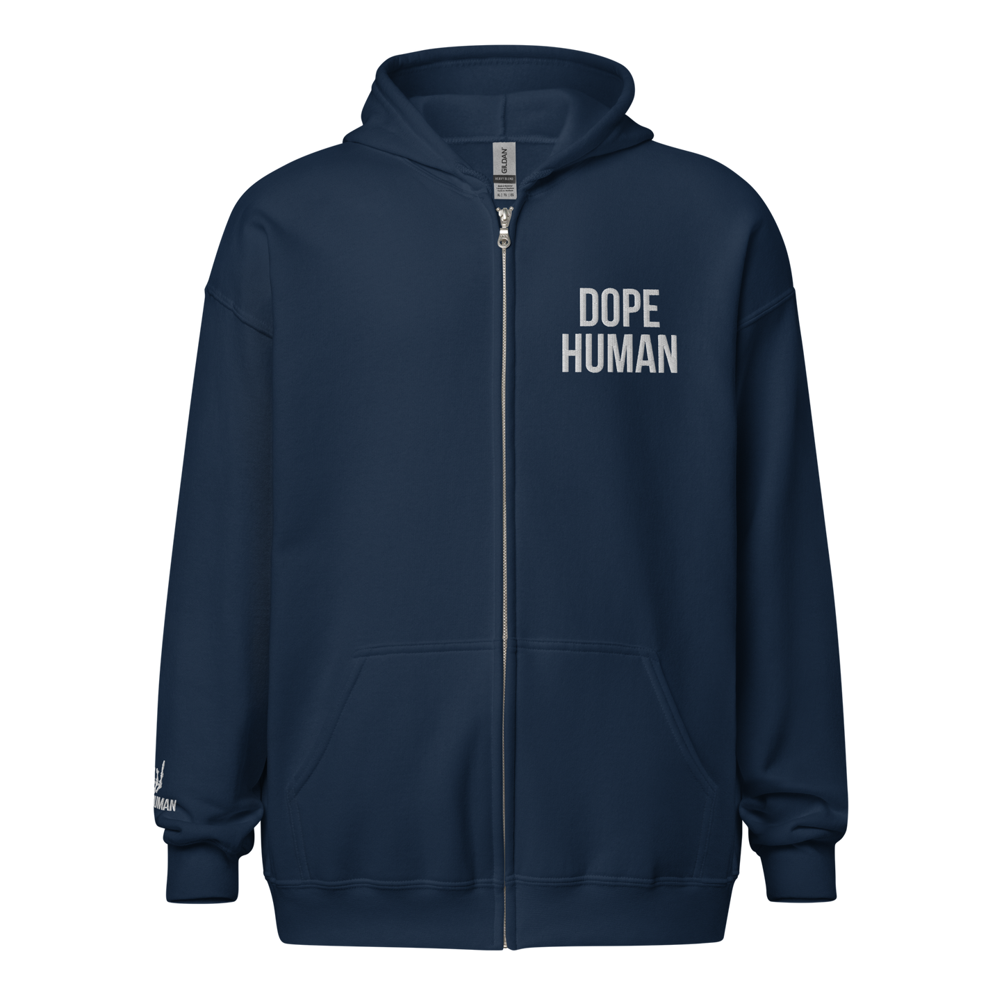 Dope Human Zip Hoodie