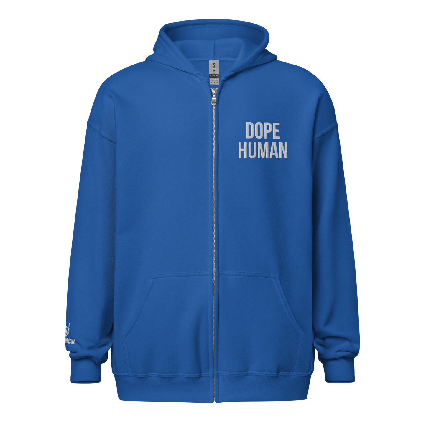 Dope Human Zip Hoodie