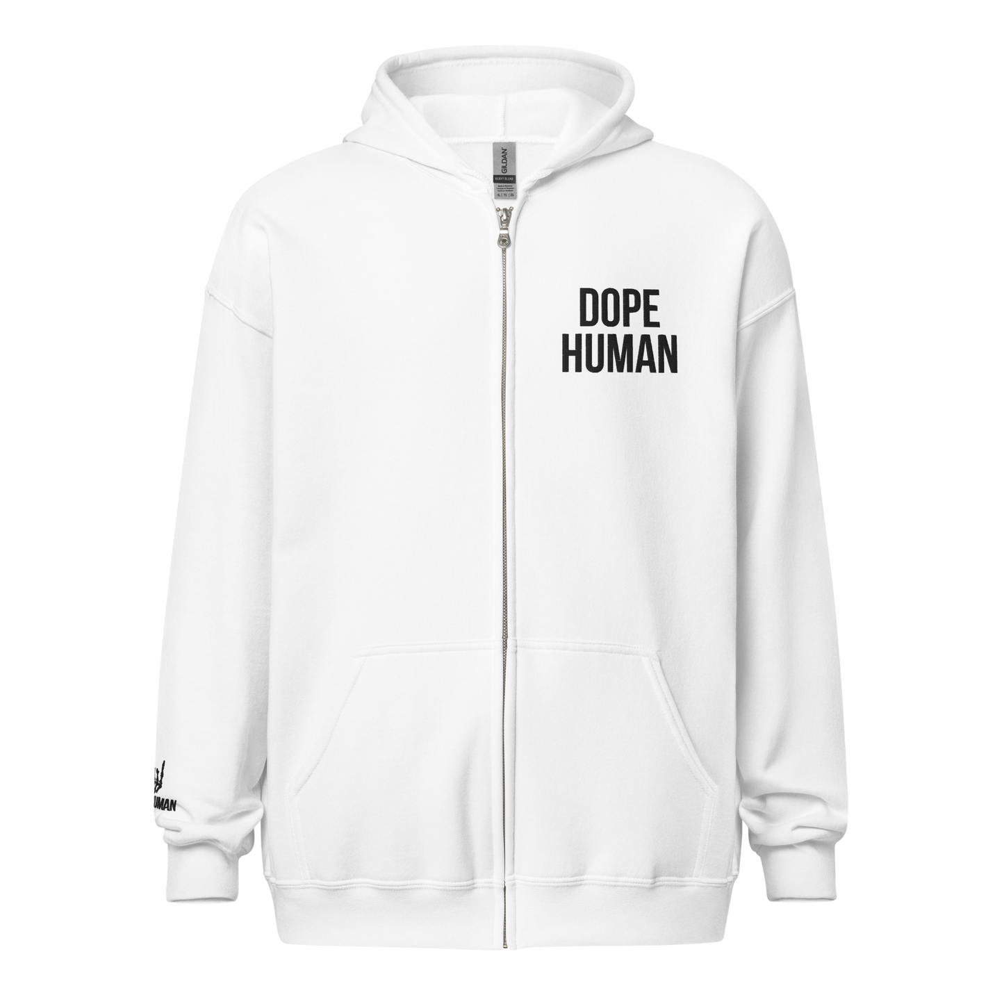 Dope Human Zip Hoodie